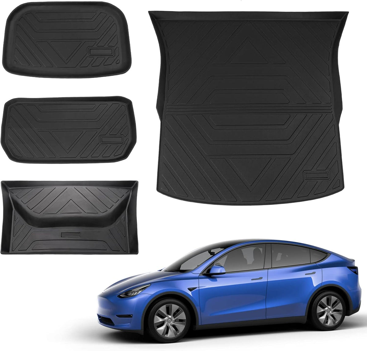 Tesla Model Y 3 PCS Trunk Mat Cargo Liners F31431