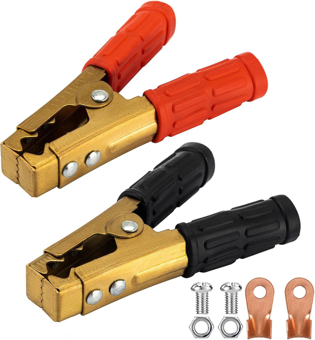 Heavy Duty Pure Copper Jumper Cables Car Battery Charger Clamps (2 PCS) V261